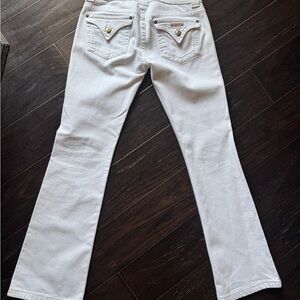 Hudson Jeans White Boot Cut Denim